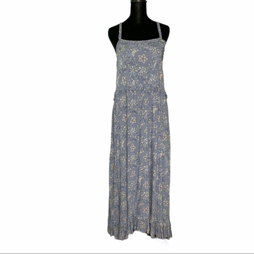 Spell Celestial Midi Dress in Chambray, Large - Picture 3 of 4